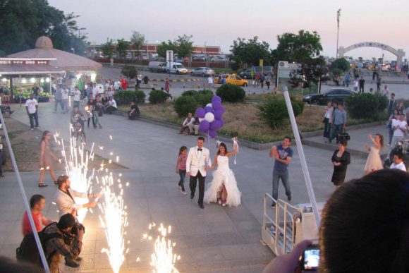 Wedding Party on the Bosphorus / Istanbul / Turkey